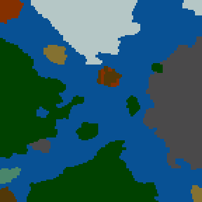 Surface minimap of La Terre Oubliée