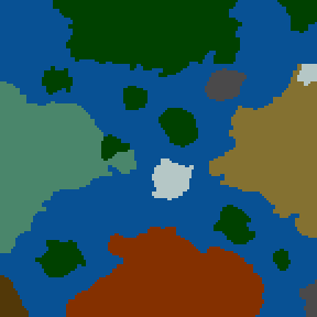 Underground minimap of La Terre Oubliée