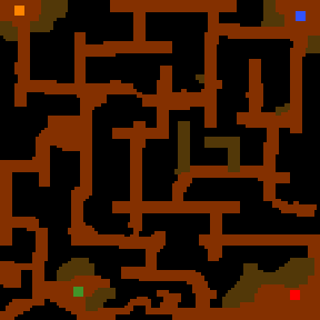 Underground minimap of Labyrinth