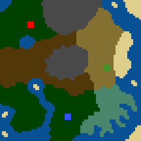 Surface minimap of Lambaesis