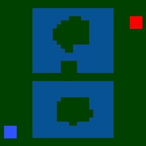 Surface minimap of Land Bridge