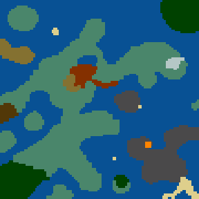 Underground minimap of Land of Deception