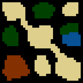 Underground minimap of Land of Fire