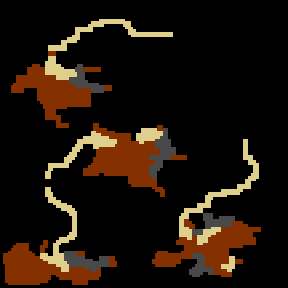 Underground minimap of Land of Lakes {TE}
