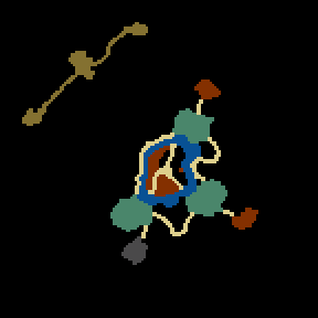 Underground minimap of Land of Sword & Scepter (FFA)