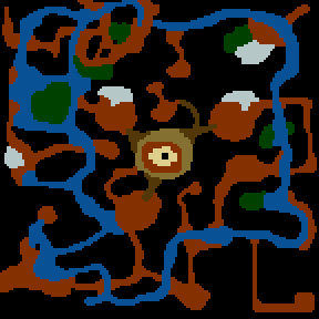 Underground minimap of Land of Utag