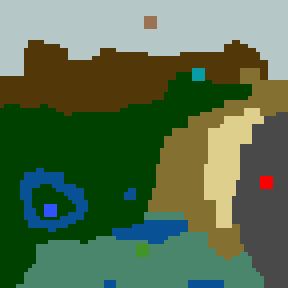 Surface minimap of Landover