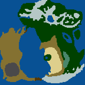Surface minimap of Lands of Asheron