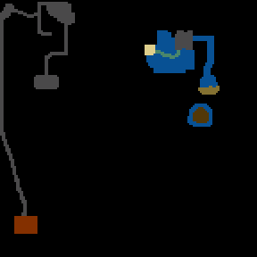 Underground minimap of Lands of Asheron