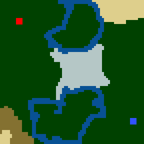 Surface minimap of Lands of Magic