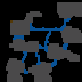 Underground minimap of Lava