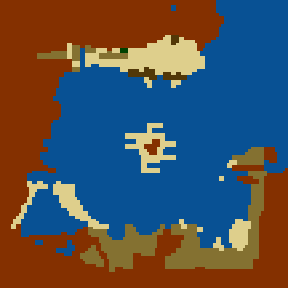 Underground minimap of Le Cinquieme Continent