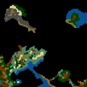Underground minimap of Le dernier MOD