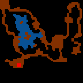 Underground minimap of Le détroit