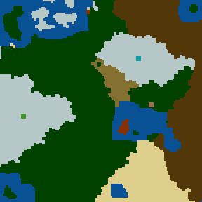 Surface minimap of Le Royaume de Titania