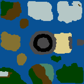 Surface minimap of Le Royaume Morcelé