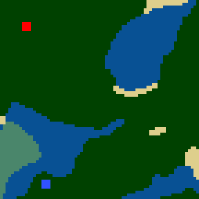 Surface minimap of Leader