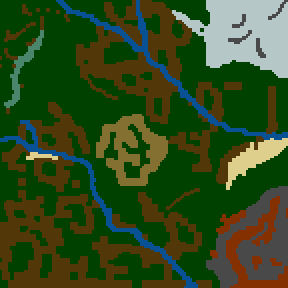 Surface minimap of Left Alone