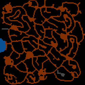 Underground minimap of Left Alone