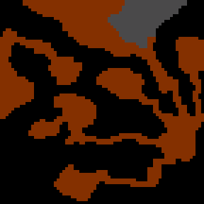 Underground minimap of Legend of Titania