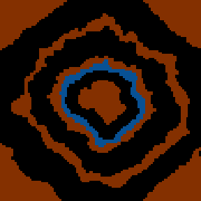 Underground minimap of Legenda Ostrovního Království
