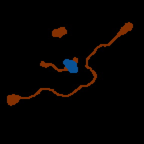 Underground minimap of Legends of Atlantida