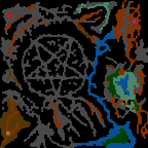 Underground minimap of Legions
