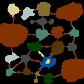 Underground minimap of Lemuria