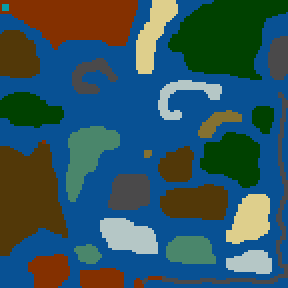 Underground minimap of Les Forces du Mal