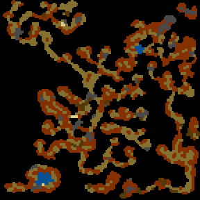 Underground minimap of Les Terres d'en haut ŕ droite