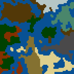 Surface minimap of Liches and Lieges