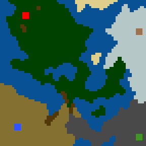 Surface minimap of Lie - death in the middle