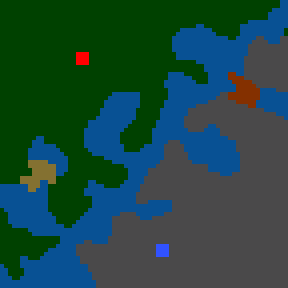 Surface minimap of Life and Death