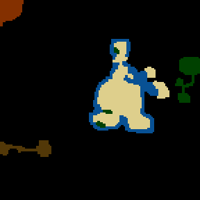 Underground minimap of Lodowa Kraina