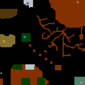 Underground minimap of Long Gone