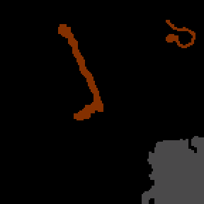 Underground minimap of LORD OF THE RING