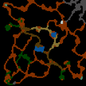 Underground minimap of Lord's of Fire