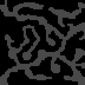 Underground minimap of Lords of Darkness.