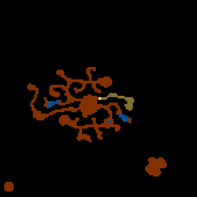 Underground minimap of Lords of Ruin