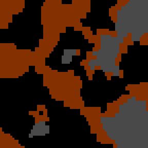 Underground minimap of Lords of the Underworld