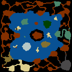 Underground minimap of Lost City