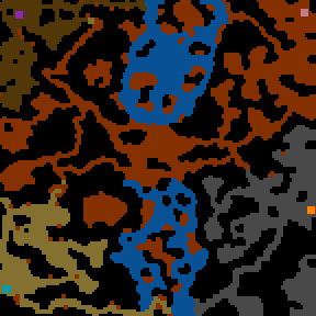 Underground minimap of Lost Continent v1.21