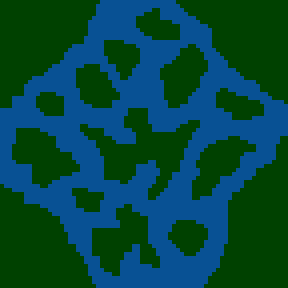 Underground minimap of Lost Tower