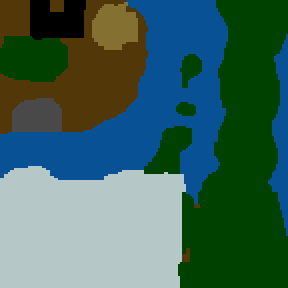 Surface minimap of LUCE vs OSCURITA'