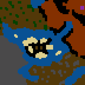 Underground minimap of Luck of the Draw