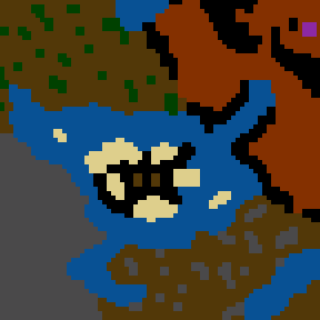 Underground minimap of Luck of the Draw