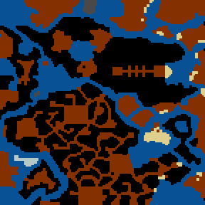 Underground minimap of Lucky Fate VS.Gorbik