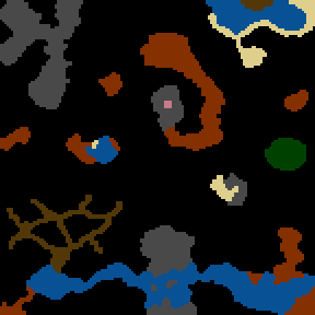 Underground minimap of Lyramion