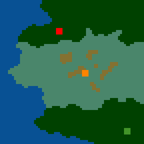 Surface minimap of Lysiade