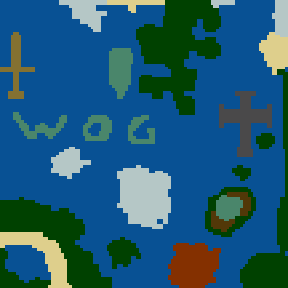 Underground minimap of Macht und Magie (3.58)